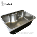 large space single bowl prssing kitchen sink